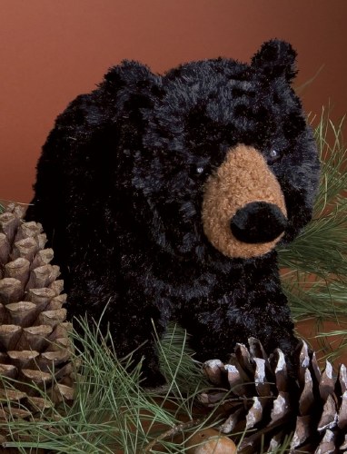 Big stuffed sales black bear